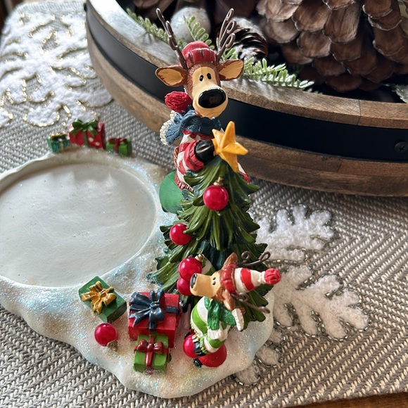Yankee Candle Reindeer Candle Holder - Picture 2 of 6